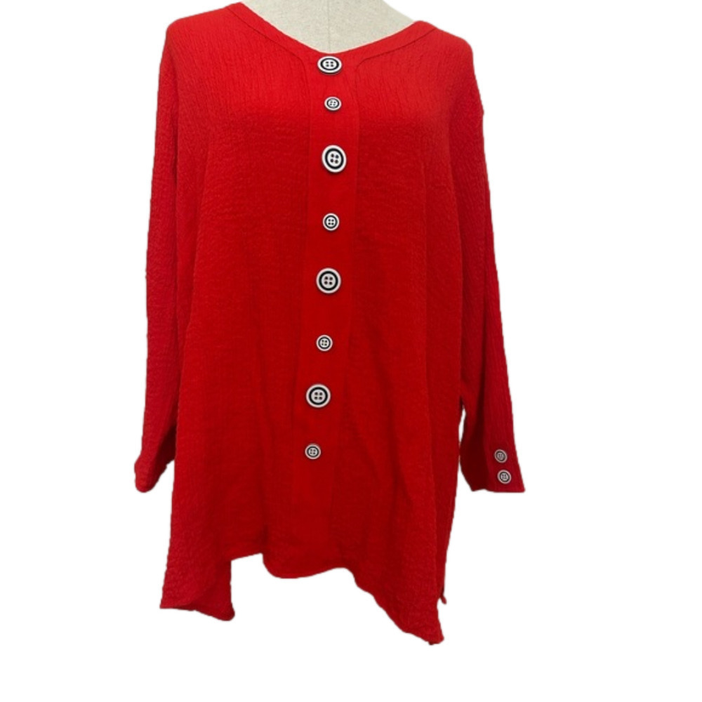 Multiples Button Embellished Tunic - image 1